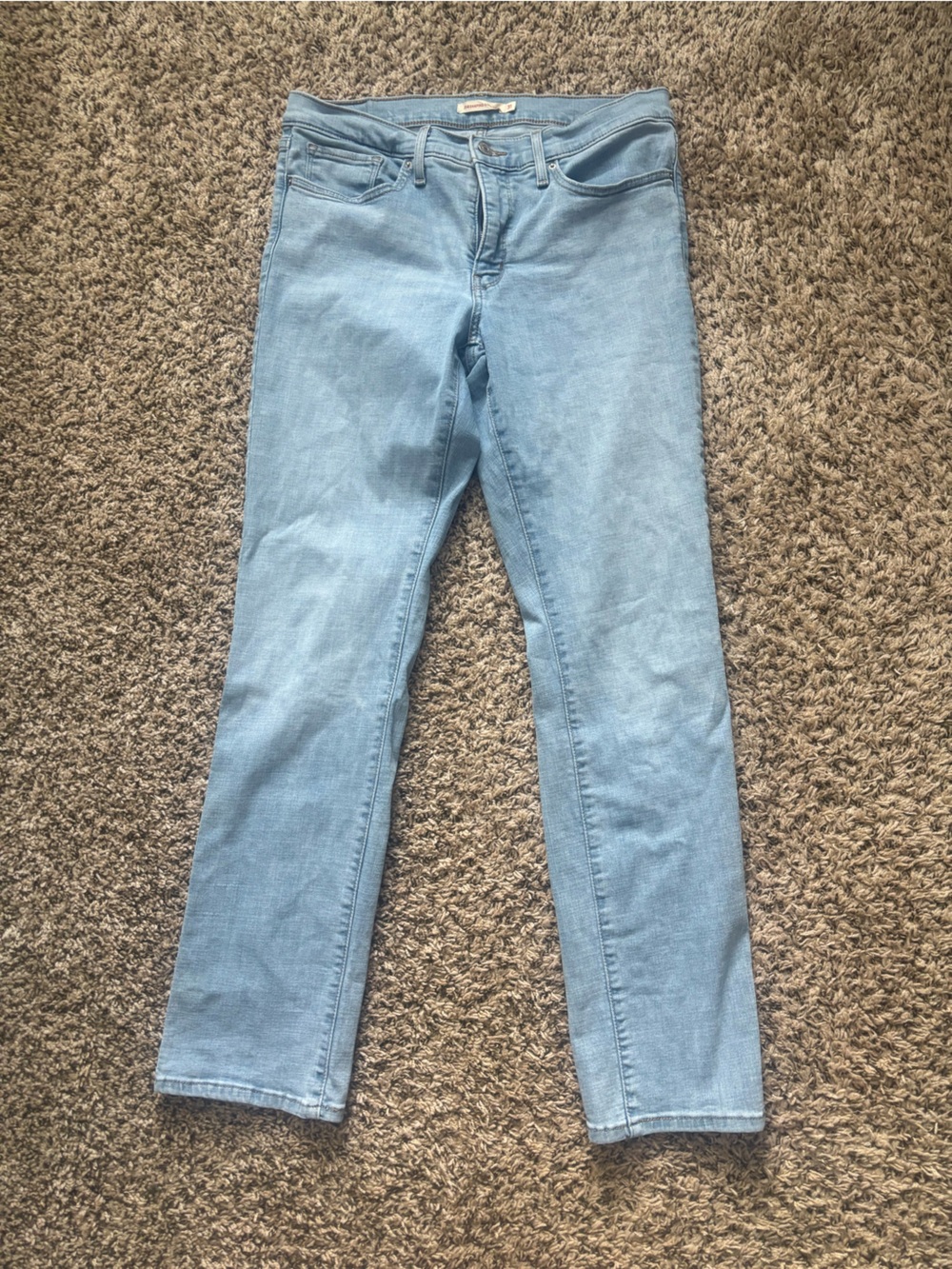 Levi's Light Blue Straight Leg Women's Jeans
